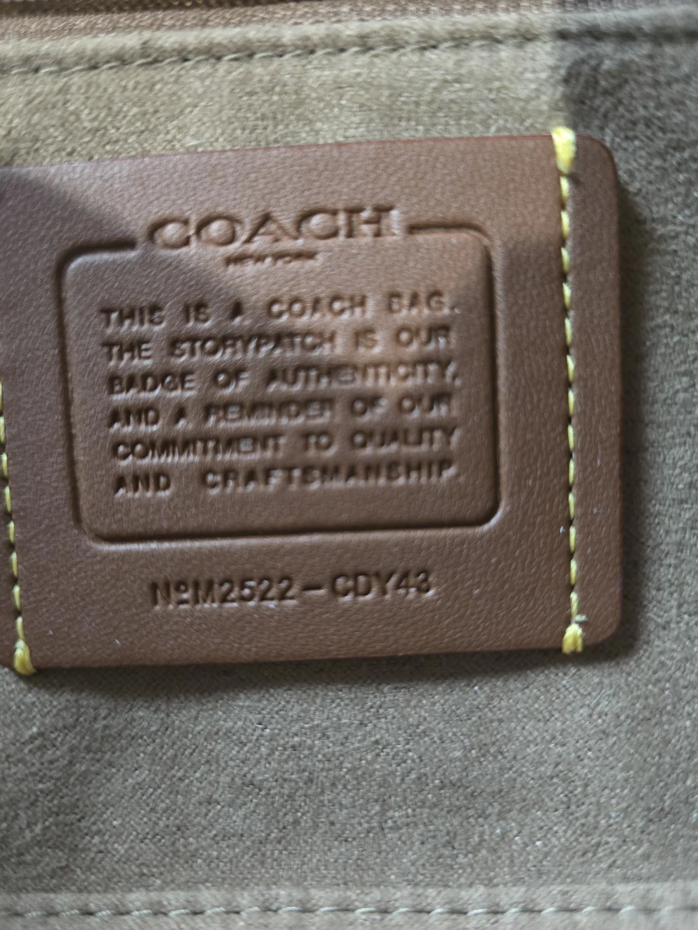 Coach Blush Pink Floral Appliqué Leather Shoulder Bag - Picture 2 of 4